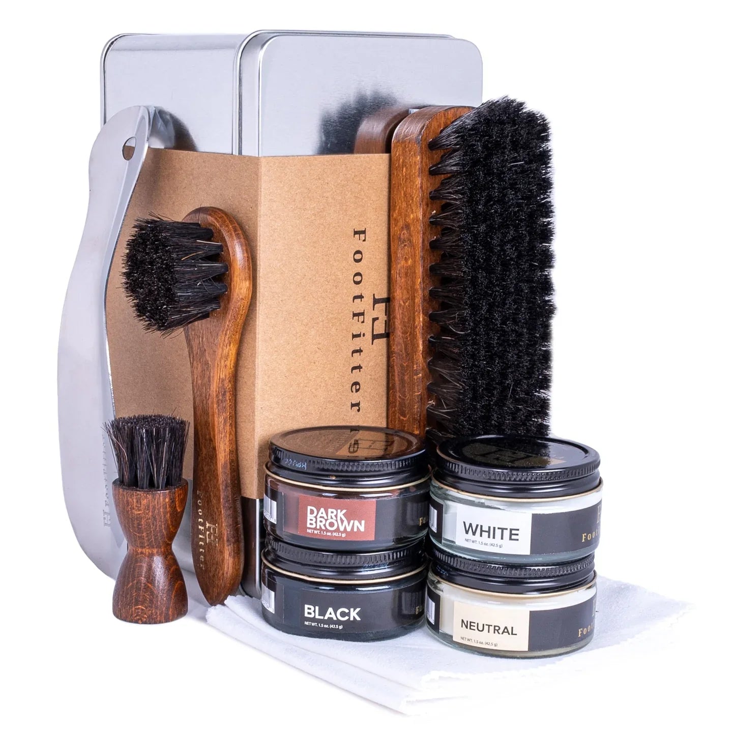 SHOE POLISH & BRUSH