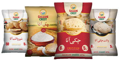 Golden Crest Fortified Chakki Atta (flour) 5kg