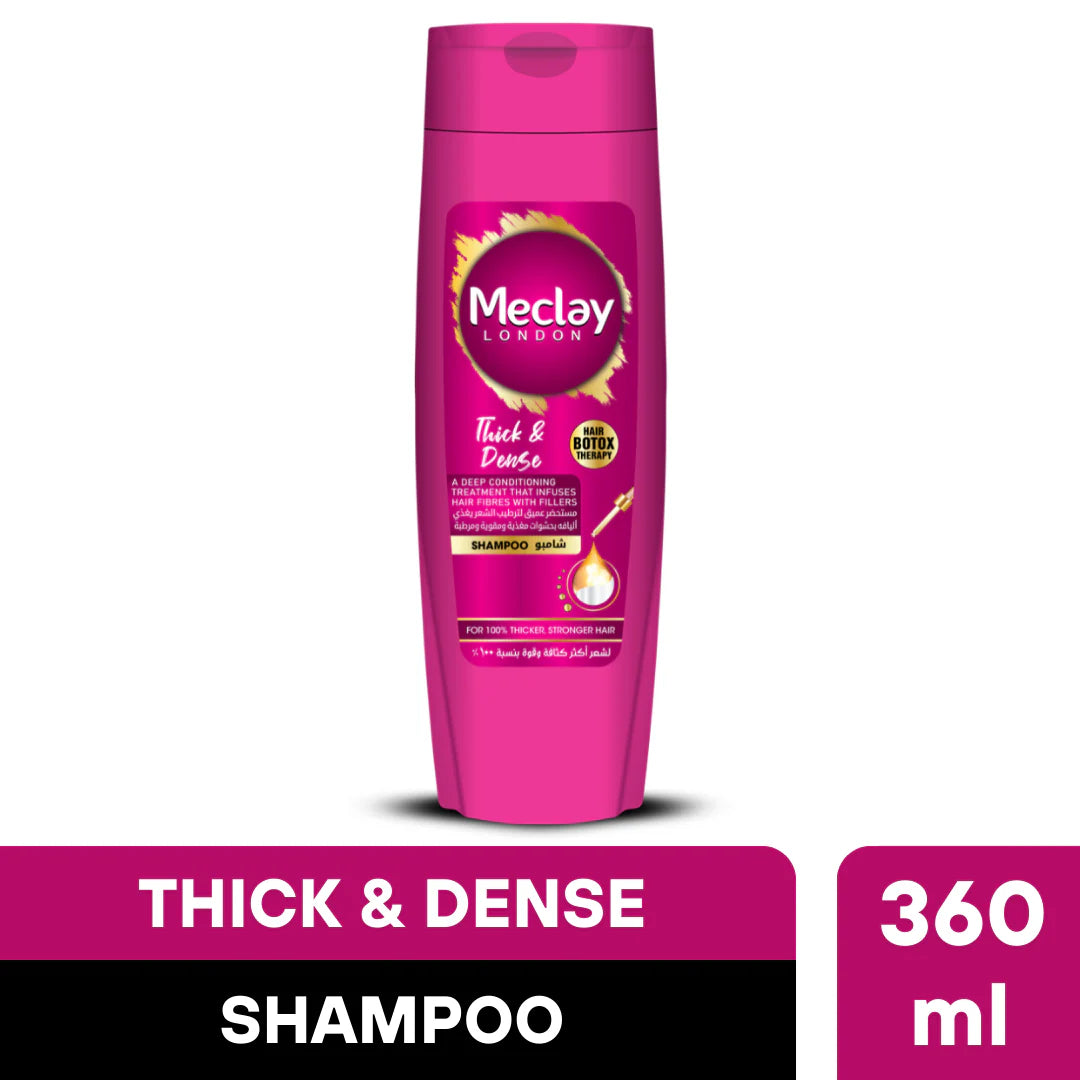 Meclay London Thick & Dense  Shampoo  360ML