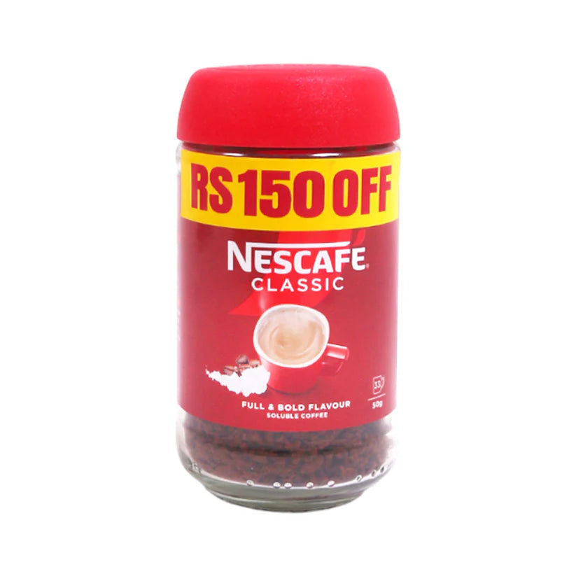 NESCAFE CLASSIC JAR 50G (RS 150 OFF)