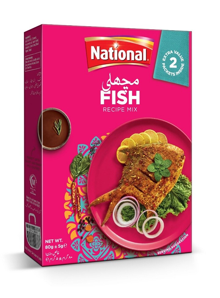 National Fish Recipe Mix 80 gr